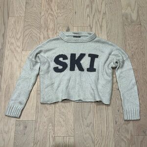 Oversized Ski Sweater